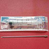 Syringe G + Needle / ซายริ้งค์พลาสติก+เข็มสเตนเลส อุปกรณ์ดูดน้ำหอมใส่ขวด จำนวน1 ชุด