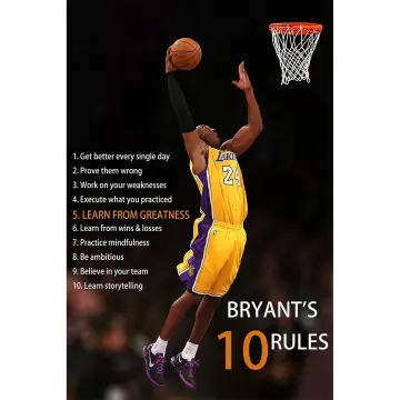 Kobe Bryant Black Mamba Inspirational Motivational Quote 