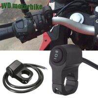 22cm 7/8 Aluminum Alloy Motorcycle Handlebar Headlight Switch 3-position Waterproof Switch 12V Fog Spotlight Retro Switch