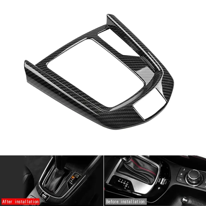 abs-car-central-gear-shift-knob-panel-frame-cover-trim-car-styling-for-mazda-2-20-21-cx-3-15-21-rhd