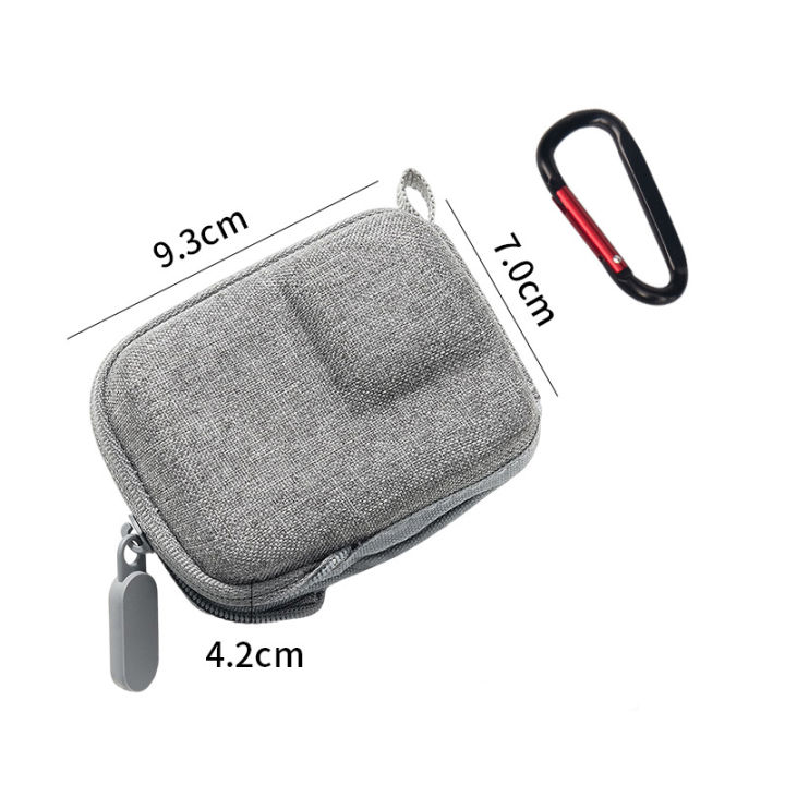 กระเป๋าซองกันน้ำขนาดเล็กสำหรับ-dji-osmo-action-3-4อุปกรณ์เสริมสำหรับกล้องกีฬากล่องที่จัดเก็บ-eva