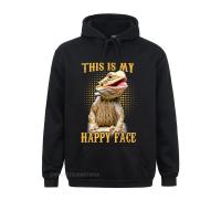 Brand Men Hoodies This Is My Happy Face Bearded Dragon Funny Gift Girls Kids Sweatshirts Long Sleeve Clothes Birthday Size Xxs-4Xl