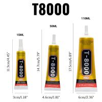 15ML  50ML 110ML T8000 Clear Contact Adhesive Multi-Purpose Industrial Phone Screen Bonding Glass Repair Glue T-8000  by Hs2023