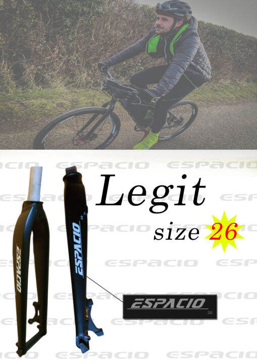 MTB Rigid Fork size 26 Rigid fork 26er Legit 26er mtb alloy rigid fork