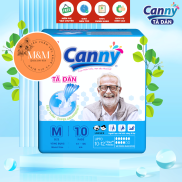 Tã bỉm dán người lớn, người già Canny size M 10 miếng siêu thấm hút