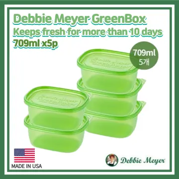 Debbie Meyer Ultra Lite Green Boxes Set 16-Piece