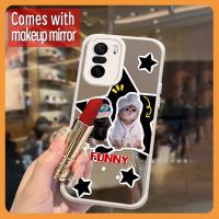 texture Mirror surface Phone Case For Xiaomi Redmi K40/K40 Pro/Poco F3/Xiaomi 11i/11X/11X Pro Little Fresh lovely youth