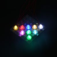 1pcs Led Bit Light  For Lego building blocks model with 0.8mm plug DIY  Customized your own light terminal wire harness Ceiling Lights