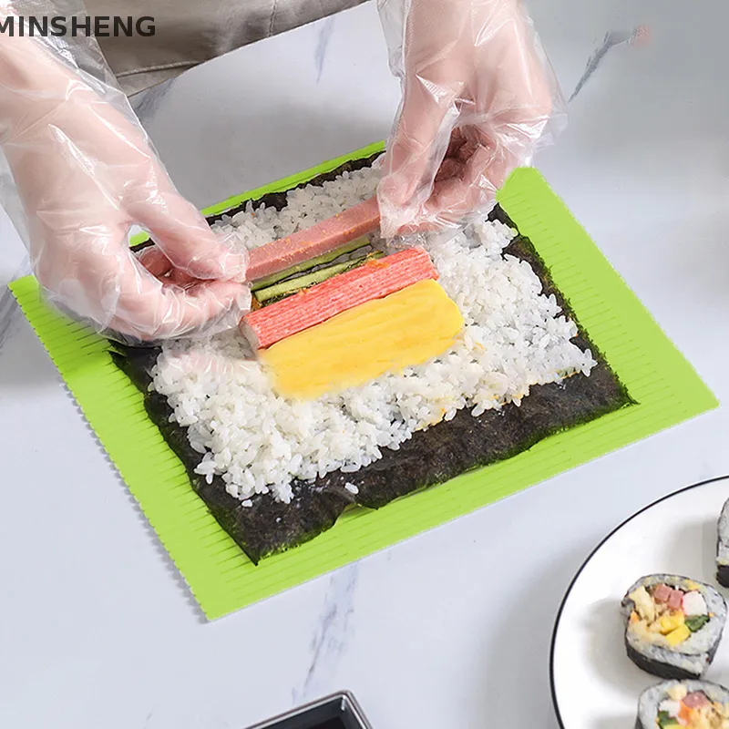 Japanese Plastic Nonstick Surface Sushi Mat Roll Mat Makisu Sushi Land