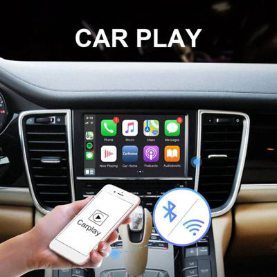 โมดูล Carplay Apple ไร้สายสำหรับ Porsche/Panamera/Cayenn/macan/cayman/boxster/911 718 PCM 3.1 Android กล่องมัลติมีเดีย87Tixgportz
