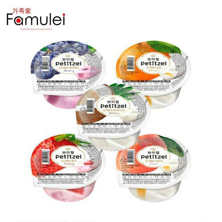 CJ Petitzel Yogurt Jelly Whitecoco/Mandarin/Strawberry 210g Lazada PH