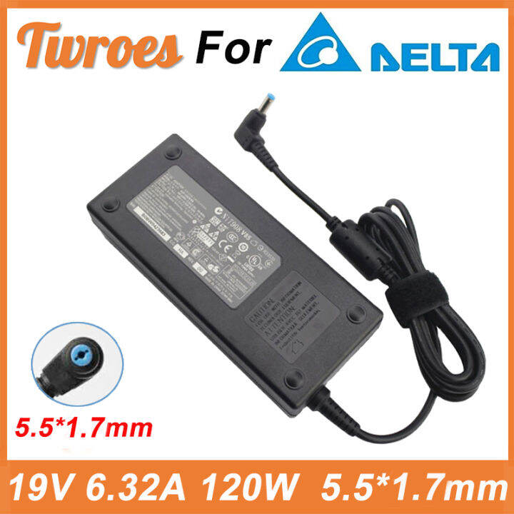 ac-dc-แล็ปท็อปอะแดปเตอร์ชาร์จ19โวลต์6-32a-120วัตต์สำหรับเดลต้า-adp-120zb-bb-v3-772g-7745กรัม8935กรัม8940กรัม8942กรัมโน๊ตบุ๊คคอมพิวเตอร์แหล่งจ่ายไฟ