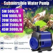 Bảy Máy Bơm Nước Lọc Siêu Yên Tĩnh 5 14 20 35 45W 80W