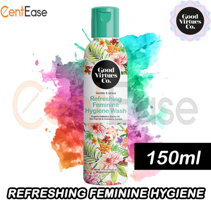 Good Virtues Co (GVC) Refreshing Feminine Hygiene Wash 150ml Lazada