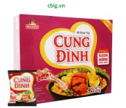 cbig.vn -Thùng 30 gói mì khoai tây Cung Đình vị sườn hầm ngũ quả 80g