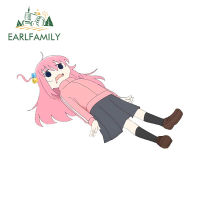 EARLFAMILY 13ซม. X 7.6ซม. Bocchi หิน! สติกเกอร์ติดรถยนต์สติ๊กเกอร์ติดรถสติกเกอร์หน้าต่างรถเคส MacBook แต่งรถรถจักรยานยนต์