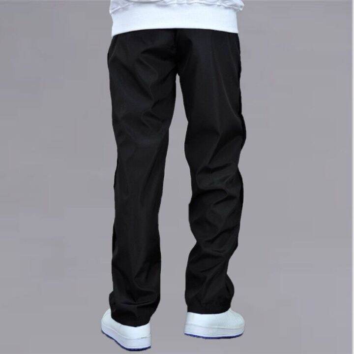 mens-sweatpant-trousers-spring-plus-velvet-warm-pants-quick-drying-loose-straight-summer-wear-resistant-waterproof-pants