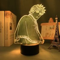 ✤✻♈ Anime Vinland Saga Thorfinn Led Light for Kids Bedroom Decoration Nightlight Birthday Gift Room Decor 3d Lamp Manga