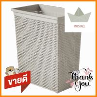 ตะกร้าผ้าเหลี่ยมสูง DKW HH-1120 เทาCLOTH BASKET TALL SQUARE HH-1120 GREY **คุณภาพดี**