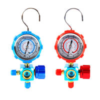 Refrigerant Manifold Gauge Manometer Valves Pressures Gauge Air Conditioner Tool R410a 2019ing