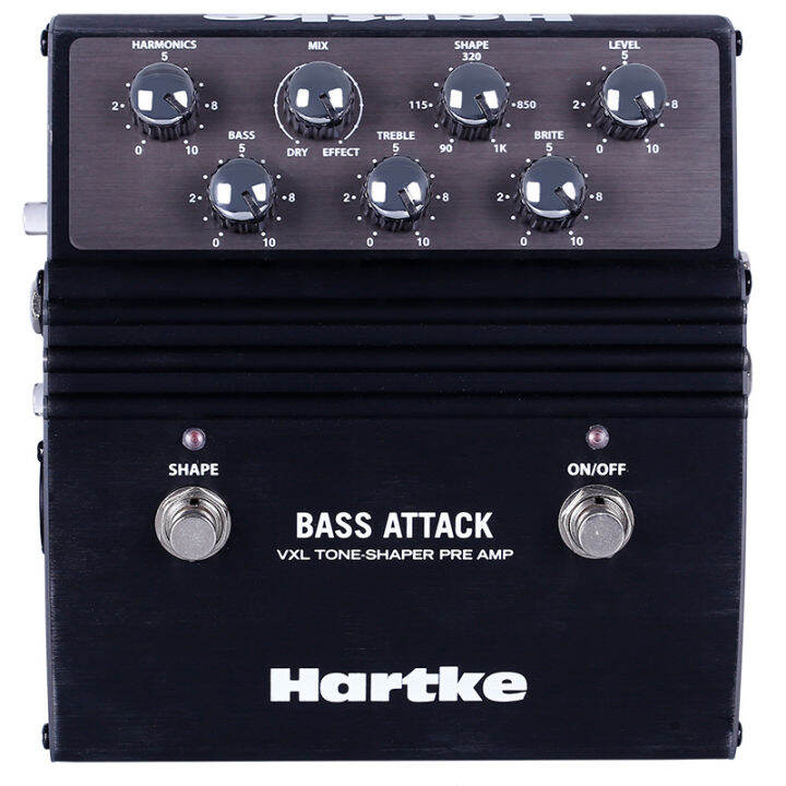 Hartke Huck Bass Attack preamplifier Bass DI box speaker simulation