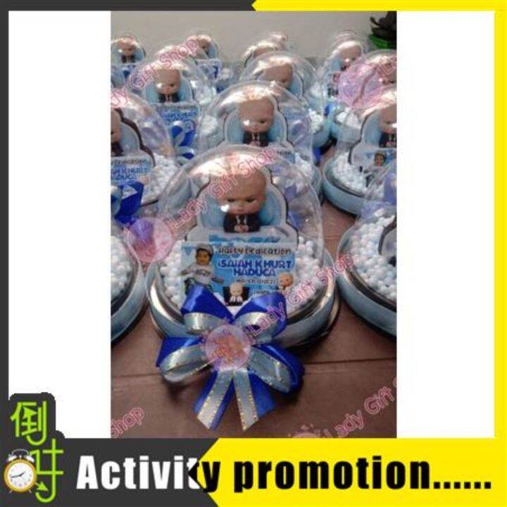 souvenir for birthday Boss Baby in a Dome Souvenir for Birthday and
