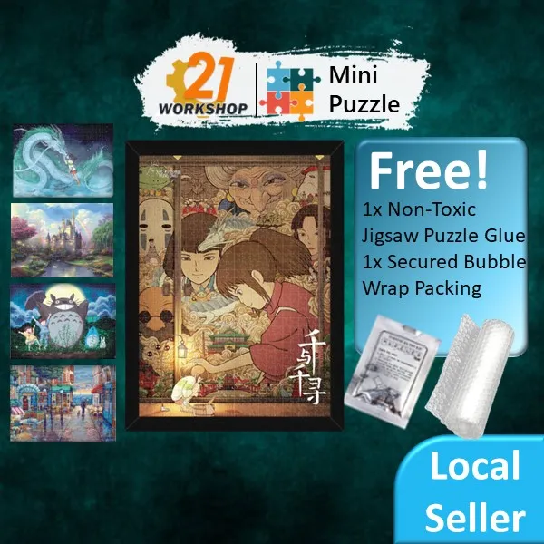 Ready Stock 1000PCS Puzzle Mini Puzzle / 1000 Pieces Puzzle Scenery  Painting Puzzle Set 1 I 5219 / Jigsaw Puzzle | Lazada
