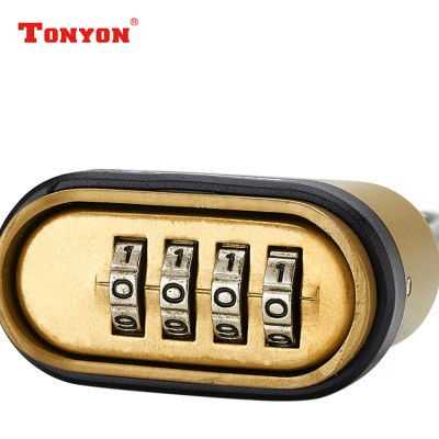 TONYON กุญแจบ้าน กุญแจล็อค กุญแจแบบตั้งรหัสผ่าน 4 หลัก ( คอยาว )