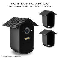 2Pcs ซิลิโคนป้องกันสำหรับ EufyCam 2C Anti-Scratch กล้องฝาครอบป้องกัน Security กล้องสำหรับ Eufy-2C