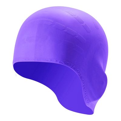 【Fast Delivery】 Swim Pool Waterproof Silicone Diving Swimming Cap Long Hair Protection Ear Cup Swim Caps Hat 【Veemm】