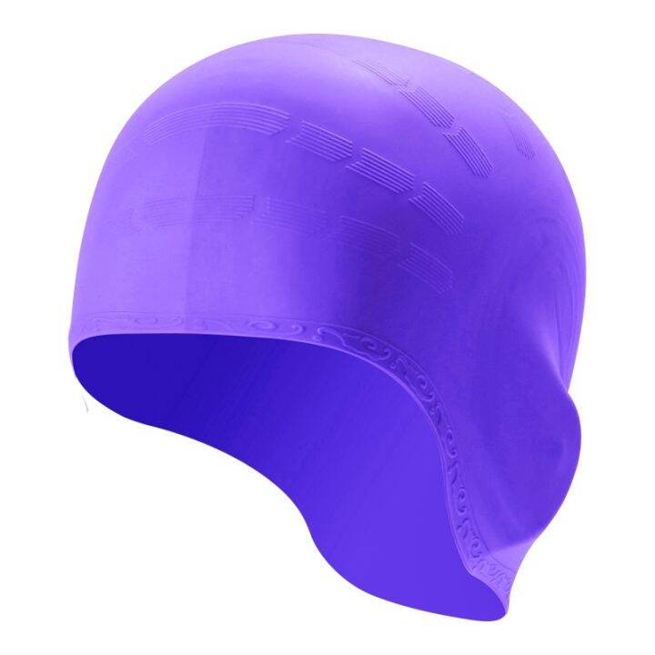 fast-delivery-swim-pool-waterproof-silicone-diving-swimming-cap-long-hair-protection-ear-cup-swim-caps-hat-veemm