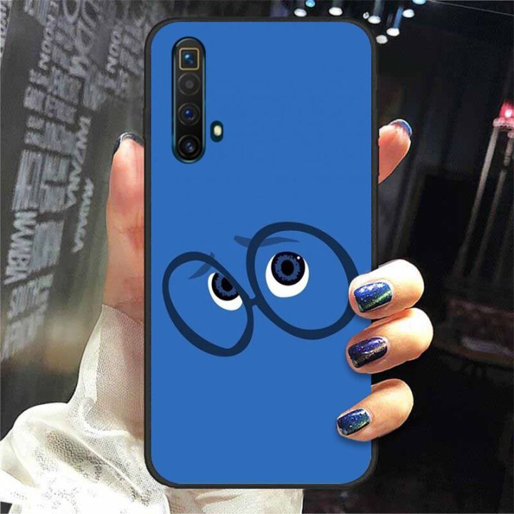 funny-face-for-realme-x3-superzoom-case-silicone-tpu-soft-cute-phone-cover-realmex3-superzoom-x-3-fundas-cartoon-black-bumpers-electrical-connectors