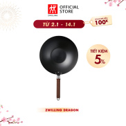 ZWILLING Chảo ZWILLING Dragon bằng thép carbon 30cm, màu đen