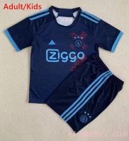 เสื้อเจอร์ซีย์เตะฟุตบอล Ajax 23/24ชุดเจอร์ซี่ฟุตบอลคุณภาพแบบไทยสำหรับเด็กและผู้ใหญ่