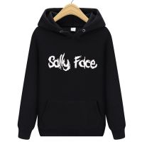 เสื้อกันหนาวแขนยาว มีฮู้ด ลายโลโก้ Game Sally Face Polluver Jum ทรงหลวม สําหรับผู้ชาย 928