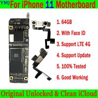 11-64GB WithFaceID 11-64GB WithFaceID Clean Icloud มาเธอร์บอร์ดปลดล็อคของแท้สำหรับเมนบอร์ด11/12 PRO MAX 64G/128G/256G สนับสนุนการอัพเดต IOS