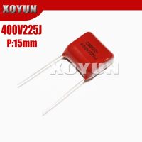 10PCS 400V225J 2.2UF Pitch 15MM 225J 400V CBB Polypropylene film capacitor