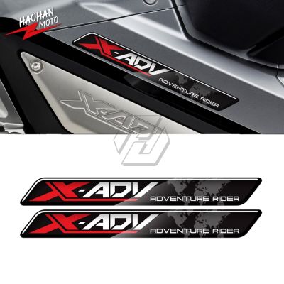 สำหรับฮอนด้า X-ADV XADV 120 250 300 750สติ๊กเกอร์3D สติกเกอร์ผู้ขับขี่รถจักรยานยนต์ผจญภัย