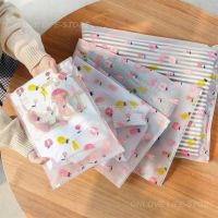 Makeup Underwear Zipper Vacuum Bags Portable Portable Organizer Pouch Storage Bag Clothes Storage Bags Fruit Clothing