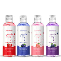 TONOHIME Fruity Lubricant Strawberry Grape Blueberry Peach Fruity Water-Soluble Human Body Lubricant