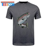 Brown Trout Fishing T-Shirt Rising Trout Fish T shirts men Unisex New Fashion tshirt free shipping tops 3XL 2020 funny tee shirt XS-4XL-5XL-6XL