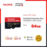 โปรโมชั่น : SanDisk Extreme Pro microSDXC SQXCY 64GB V30 U3 C10 A2 UHS-I 170MBs R 90MBs W 4x6 SD adaptor Lifetime Limited เมมโมรี่การ์ด ไมโครเอสดี การ์ด โปรโมชั่น : SanDisk Extreme Pro microSDXC SQXCY 64GB V30 U3 C10 A2 UHS-I 170MBs R 90MBs W 4x6 SD adaptor Lifetime Limited เมมโมรี่การ์ด ไมโครเอสดี การ์ด