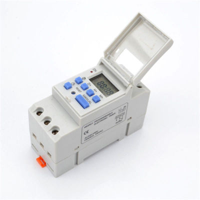 THC15A Digital Timer Switch Relay Control LCD DIN Programmable QJS Shop