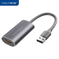 ☂ ACASIS MINI Video Capture Card USB 2.0 HDMI Video Grabber บันทึกกล่อง FR PS4 เกม DVD กล้องวิดีโอ HD บันทึกกล้องที่ถ่ายทอดสด