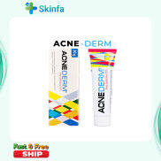 Kem Giảm Mụn Làm Trắng Da Acne Derm 20% Axit Azelaic 20g