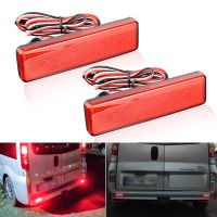 LED Rear Bumper Reflector Light For Renault Trafic Master For Nissan Primastar For Opel Vauxhall Vivaro Movano Brake Lamp