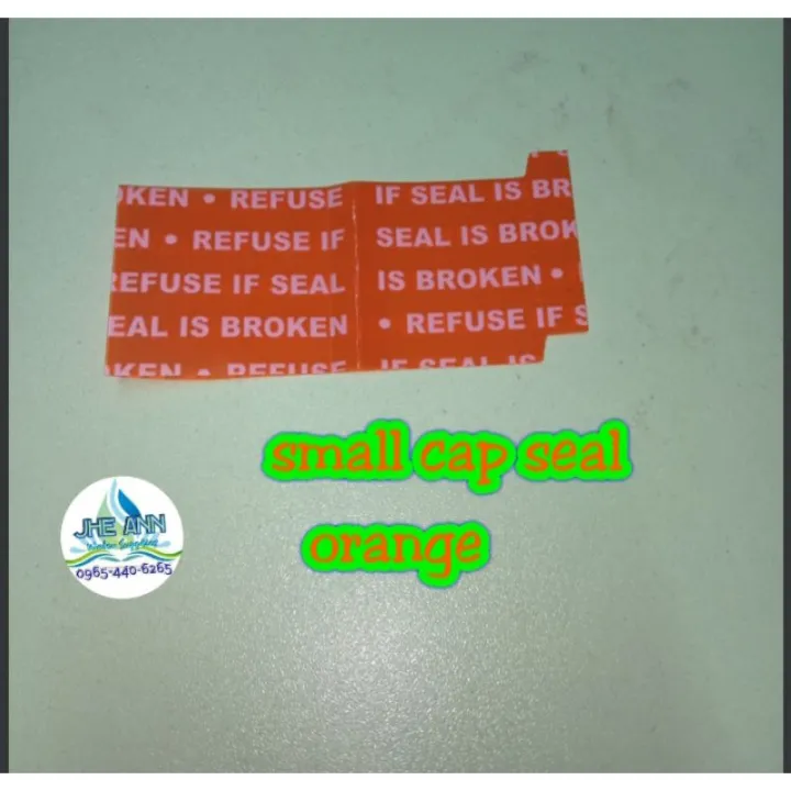 SMALL CAP SEAL ONLY 1000pcs.. Lazada PH