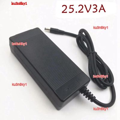 ku3n8ky1 2023 High Quality Polymer Li-ion Battery Charger 25.2V 3A for 6 Series 21.6V 22.2V 14500 14650 17490 18500 18650 26500