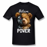 Robot Bear T Shirts Harajuku Streetwear Tee Tshirts Believe You Inner Power Tshirts