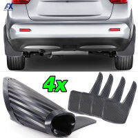 4x ยาง Universal Soft Mudflaps Mud Flaps Splash Guards สำหรับ Nissan Leaf Juke Micra Elgrand Note Pulsar GTR Navara 350z 370z